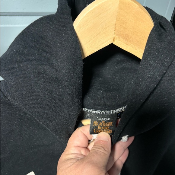 Disney The Nightmare Before Christmas Jack Skellington Black Hoodie, size M/L - Picture 3 of 3